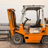 Muletto carrello elevatore diesel 25 qli