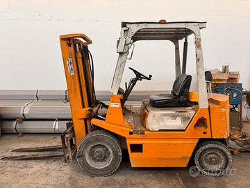 Muletto carrello elevatore diesel 25 qli