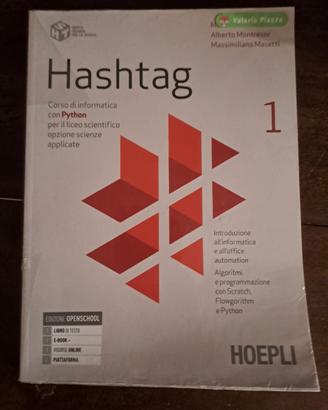 Hashtag 1 – Informatica con Python – Hoepli
