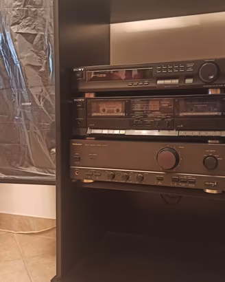 Impianto stereo vintage 