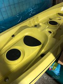 Kayak due posti e due pagaie