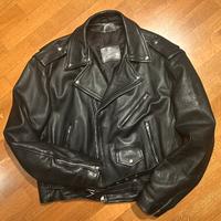 Chiodo uomo vintage in vera pelle