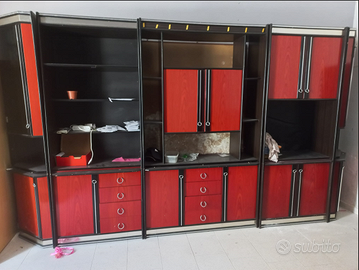 Quasi gratis: Parete soggiorno 4 metri: 5 pezzi