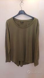 Maglia donna cotone maniche lunghe
