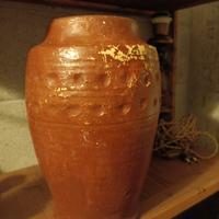 vaso del Salento in terracotta del 1700