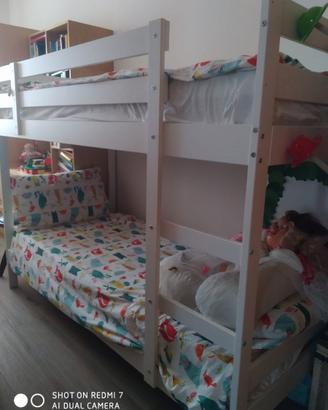 Letto a castello Ikea nuovo