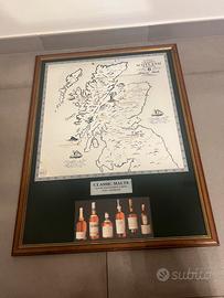 Quadro Whiskies Scozia