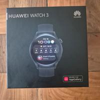 Huawei Watch 3 Nero 46mm + cinturi + pellicola 