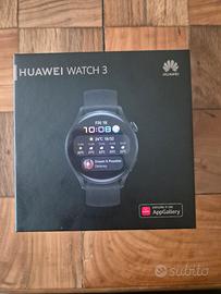 Huawei Watch 3 Nero 46mm + cinturi + pellicola 