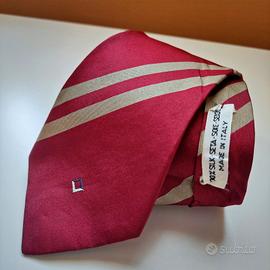 Cravatta vintage Hugo Boss in pura seta