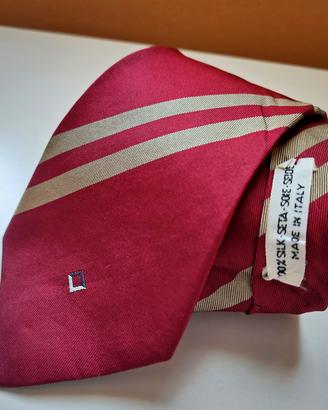 Cravatta vintage Hugo Boss in pura seta