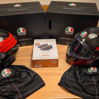 CASCHI IN CARBONIO AGV