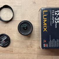 Obiettivo Lumix 12-35 mm f/2.8, micro 4/3