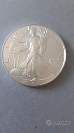 2026 oz Argento 999  Usa Liberty 31,10 grammi. no 