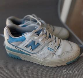 Sneakers new balance 550 Bianchi e Azzurro