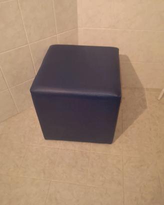 pouf quadrato 45 cm d'arredo e seduta 