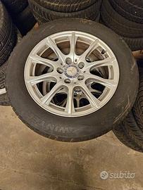 Cerchi lega Mercedes E200/2013 gomme Strial invern