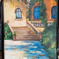 Michele Cascella olio su tela