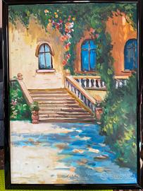 Michele Cascella olio su tela