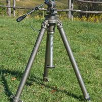 cavalletto Gitzo con cremagliera e testa originale