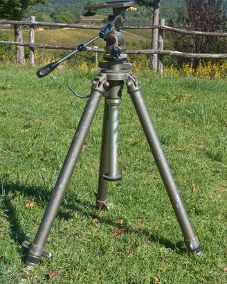 cavalletto Gitzo con cremagliera e testa originale