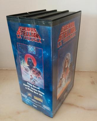 film vhs trilogia guerre stellari