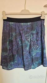 Minigonna in lino Oltre – taglia 44 IT blu verde n