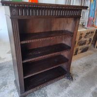 Libreria 4 ripiani zampa di leone