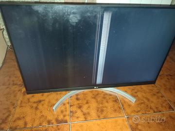 Monitor LG 27 pollici rotto