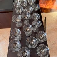 Bocchieri antichi con fondo argento