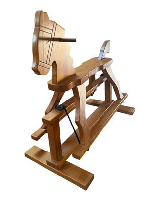 🐴 Cavallo a dondolo in legno – pezzo artigianale