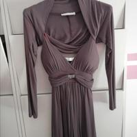 Completo vestitino e bolero tg. M