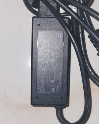 alimentatore originale HP 45 w spinotto blu