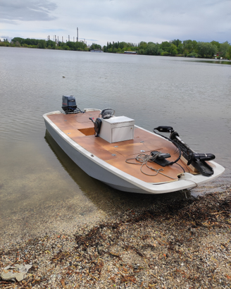 Boston whaler 13 + motore Yamaha top 700