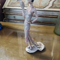 Giuseppe Armani "LADY with PARROT"