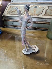 Giuseppe Armani "LADY with PARROT"