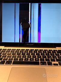 Macbook 2008 schermo rotto
