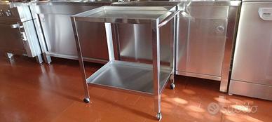 carrello in acciaio inox