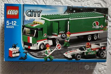 LEGO 60025 CITY RACE AUTO Grand PRIX Camion Verde