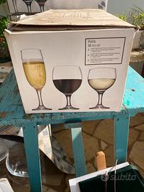 Set 18 bicchieri nuovi