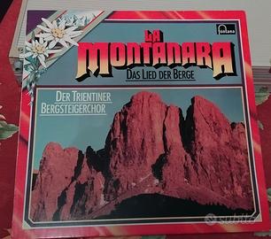 33 giri Coro della S.A.T. – La Montanara (Das Lied
