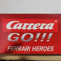 CARRERA GO FERRARI HEROES 62074 1:43 SLOT CAR SET