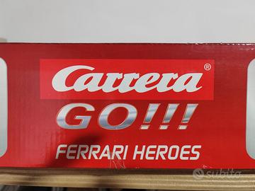 CARRERA GO FERRARI HEROES 62074 1:43 SLOT CAR SET