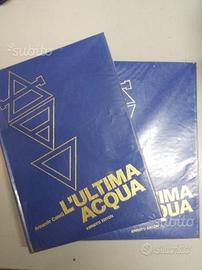 Libro 2 volumi L'ultima acqua Armando Canuti