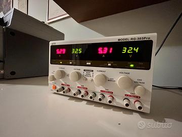 Alimentatore ETT RG-303Pro – 4 canali 0-30V 0-5A