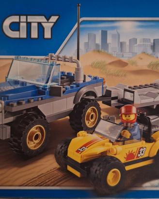 LEGO City 60082 – Dune Buggy Trailer, nuovo