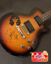 Chitarra firmata da SLASH  (Guns N' Roses) con PSA
