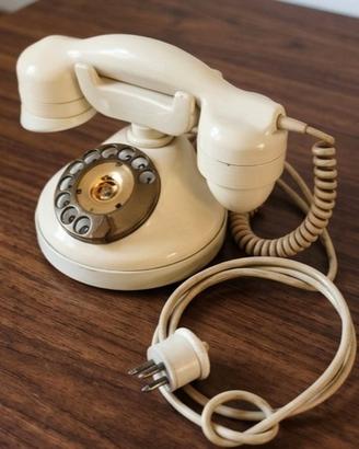 Telefono Vintage Telcer anni '60/'70 crema