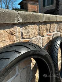 gomme nuove pirelli motard