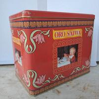 Scatola in latta Oro Saiwa